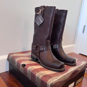 NWT Women Vintage Shoe Company Gretchen Harness Boots Size 6 Made in USA